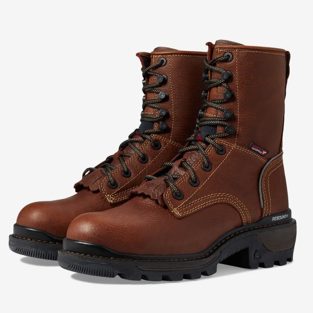 ROCKY Rams Horn 9" Logger Comp Toe boots